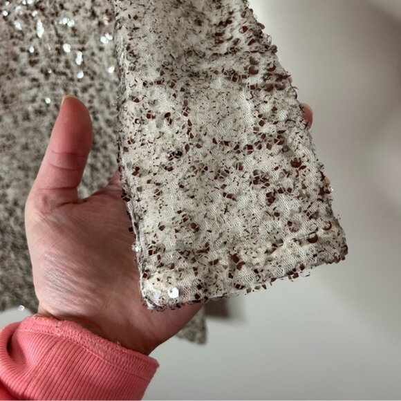 Victoria's Secret Moda Mini Dress Sequins Long sleeve Snake print Y2k 00s XS - Picture 10 of 16